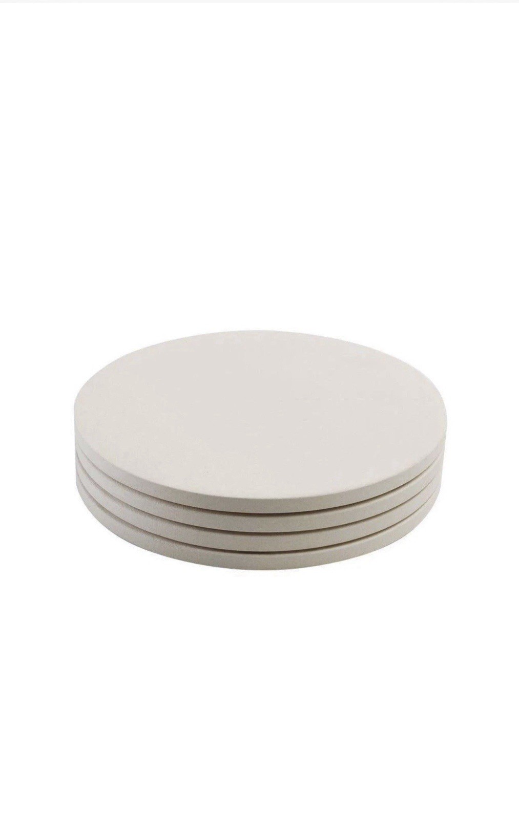 Pizzacraft 8 Inch x 4 Round Baking/Pizza Stones - for Oven or Grill Bread & More gallery