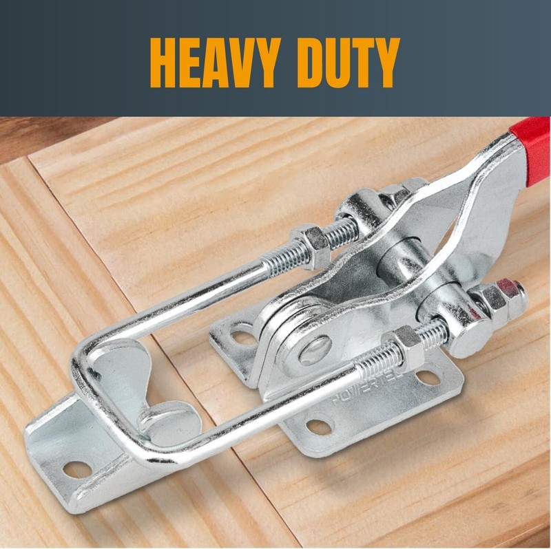 POWERTEC Latch-Action Toggle Clamp, 2000 lbs Capacity, 40341(20306) gallery