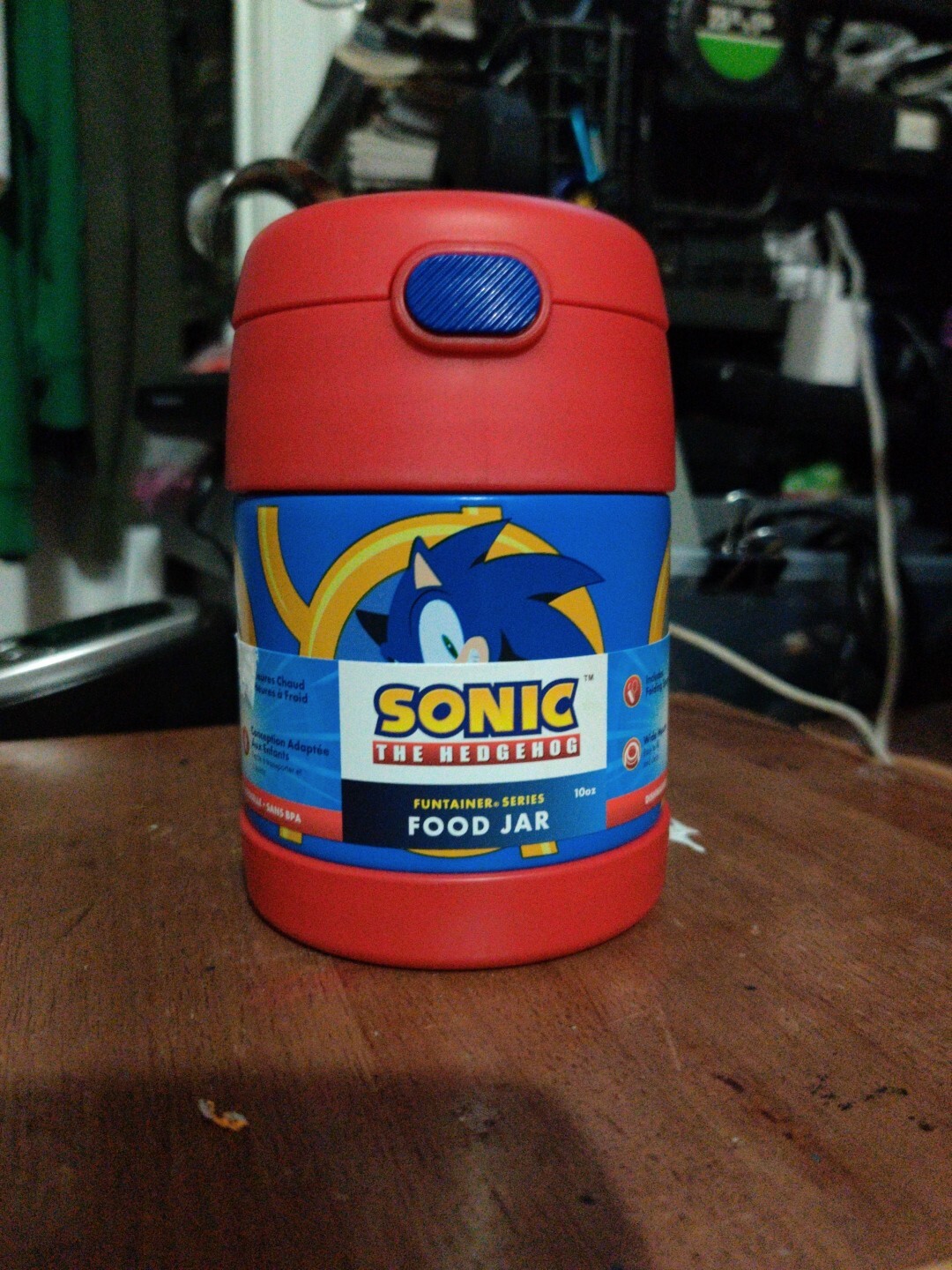 Sonic The Hedgehog Thermos FunTainer 10oz Vacuum Insulated Jar gallery