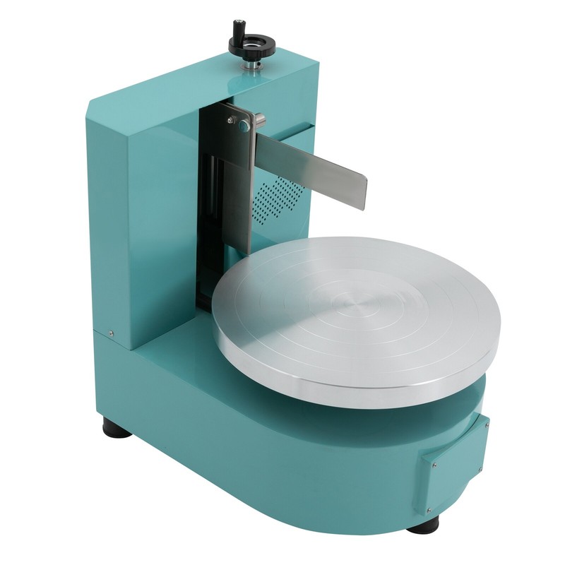 Cake Cream Spreading Coating Smearing Machine Automatic Cake Wiping Machine Blue gallery