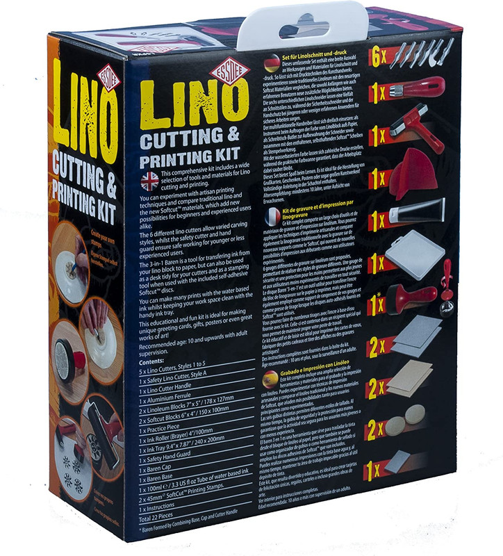 Creative Lino Cutting & Printing Kit for Artists and Crafters gallery