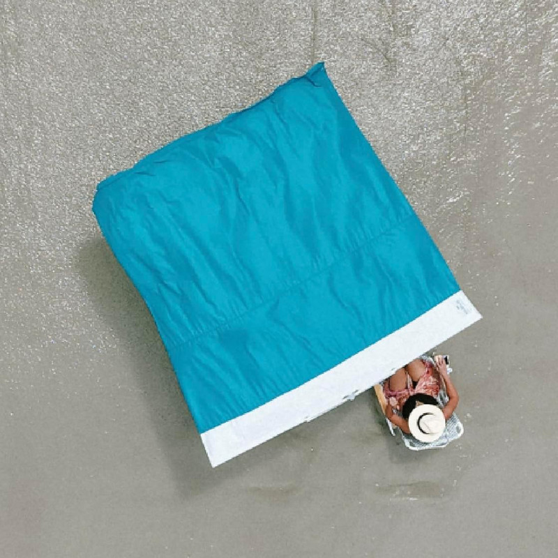 Shade - the Ultimate Wind-Driven Beach Umbrella, Effortless to Set Up, Lightweig gallery