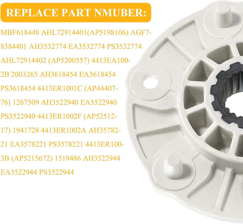 Washer Rotor Hub Assembly MBF618448 for LG Washing Machine（Original Version), Re gallery