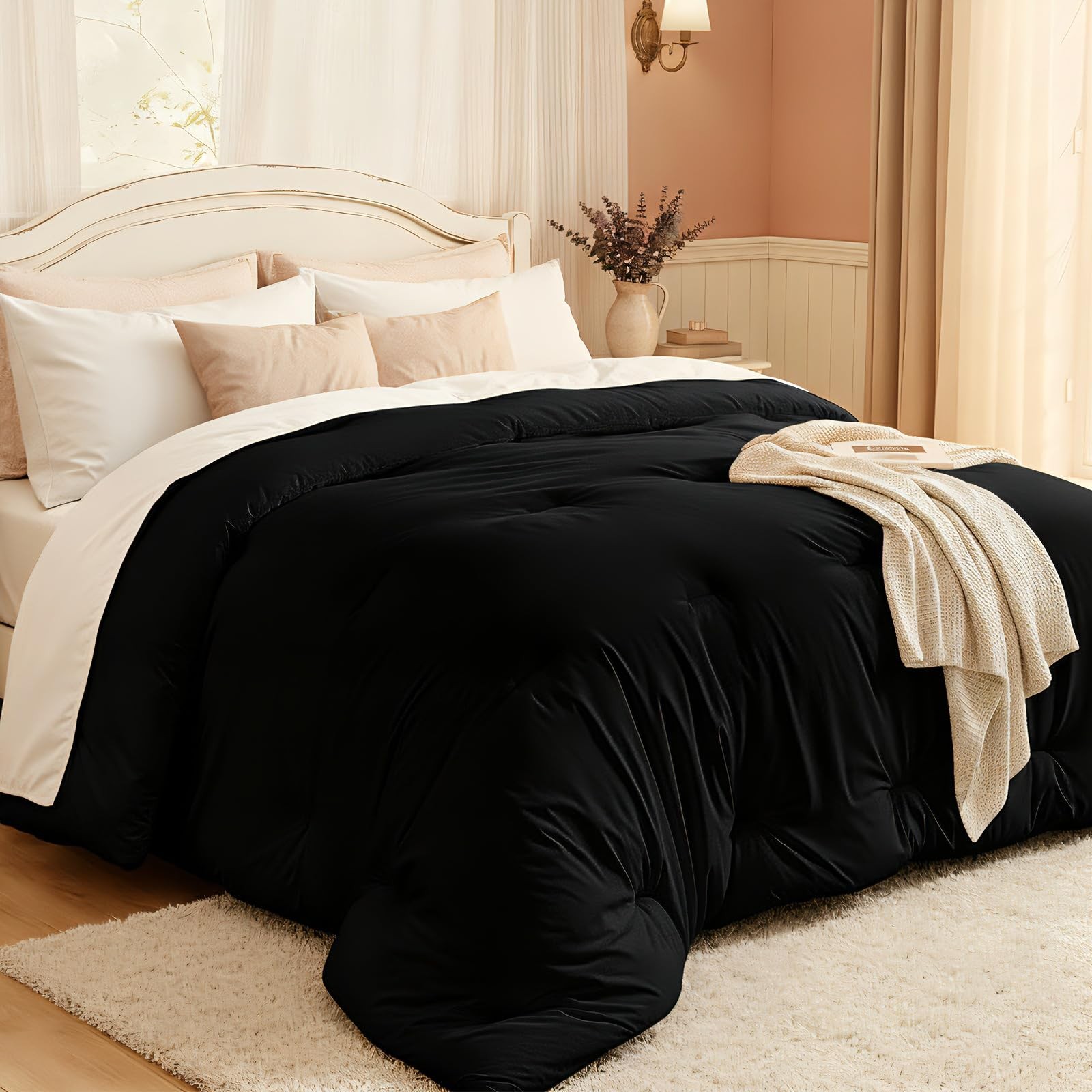 Comforters Queen Size, All Season Quilted Bed Comforter, Ultra-Soft Down Alte... gallery