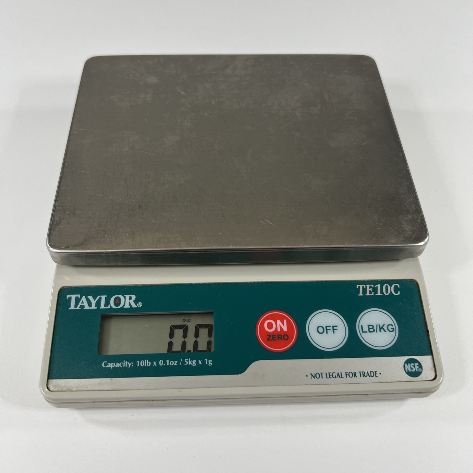 Taylor Scale TE10C Capacity 10lbs Pounds 5kg Digital Tested Works gallery