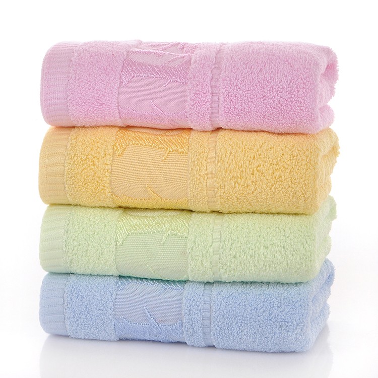 Bamboo Fiber Hand Towel Set 4Pcs Rectangular Machine Washable Soft Towels gallery