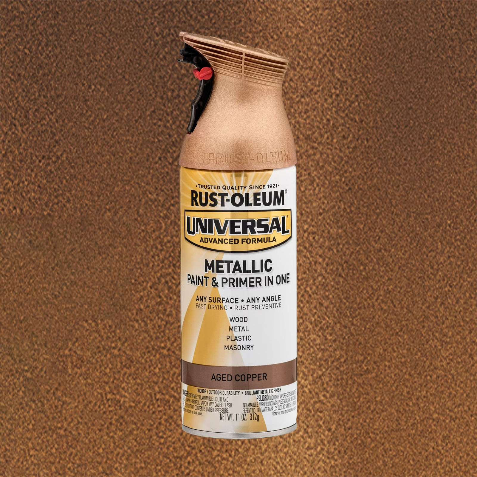 Rust-Oleum Universal Metallic Paint & Primer Spray Paint-249132, 11 oz . gallery