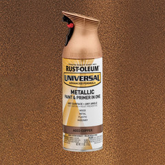 Rust-Oleum Universal Metallic Paint & Primer Spray Paint-249132, 11 oz .
