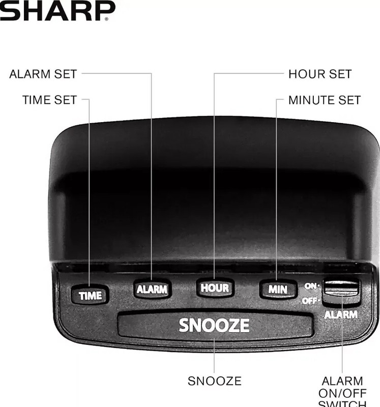 Super Extremely Extra Loud Alarm Clock for Very Heavy Sleeper Battery Backup NEW gallery