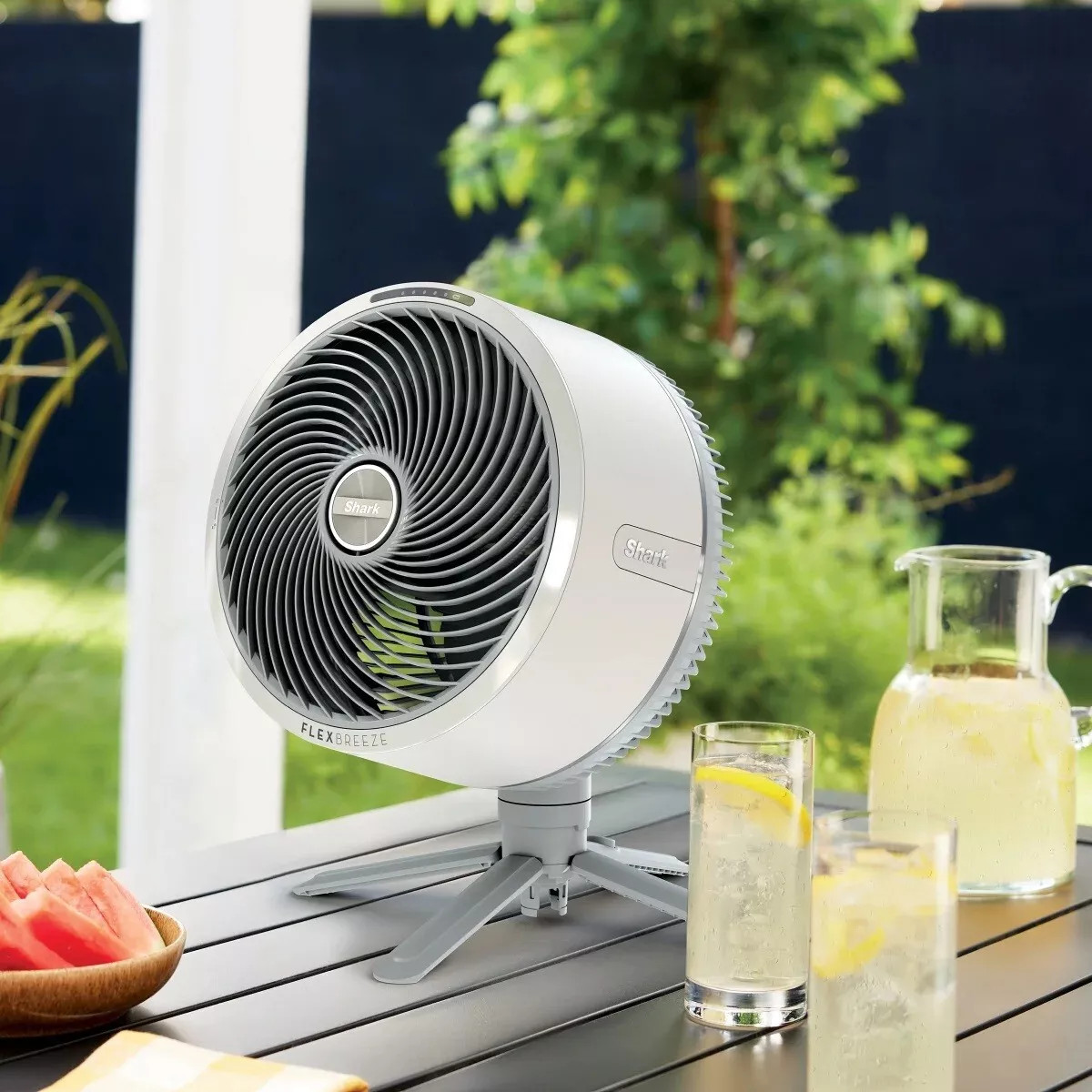 SHARK FLEXBREEZE CORDLESS FAN PEDESTAL TO TABLETOP CAPABILITIES UH205 - GRAY gallery