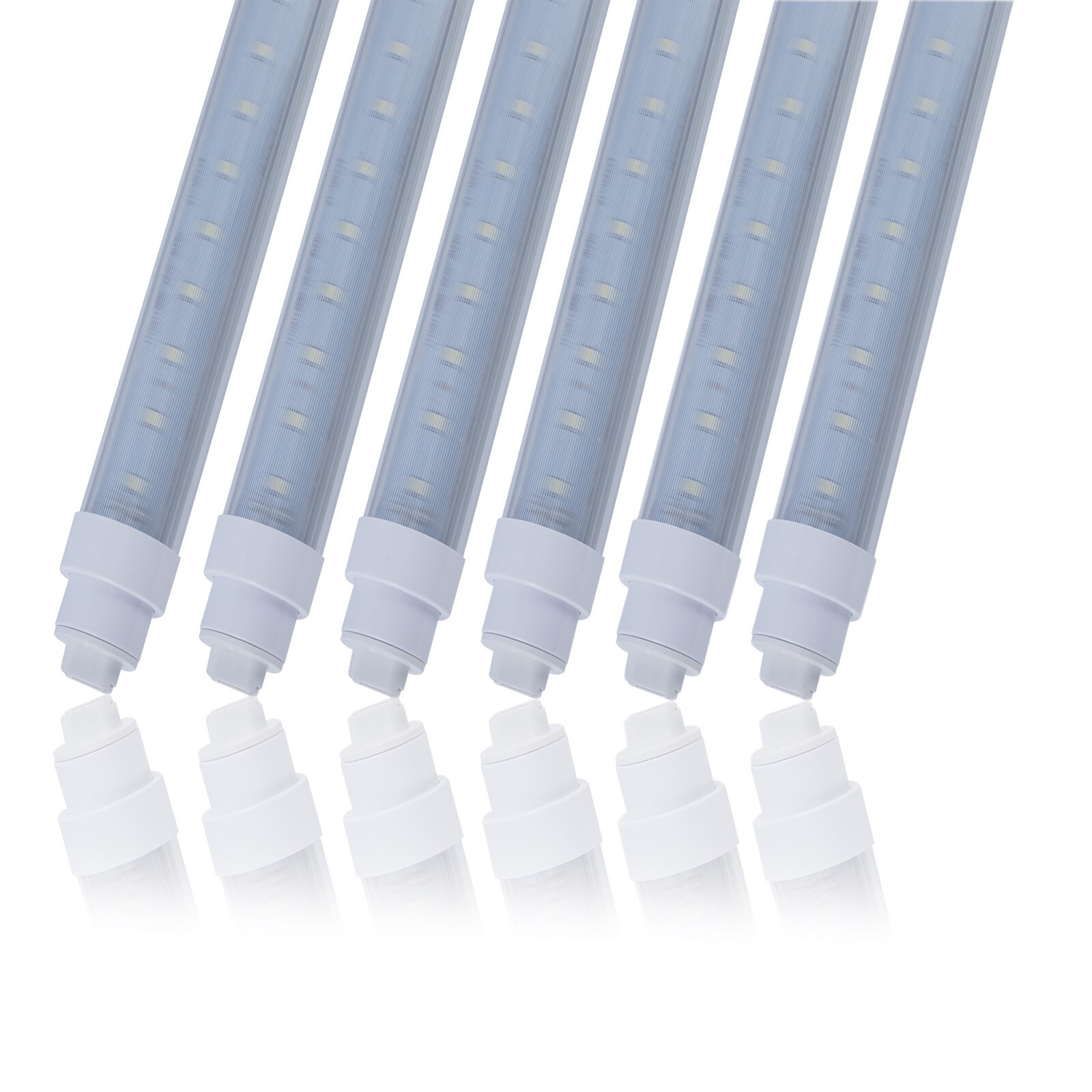 6 Pack T10 6FT 48W R17D/HO Base LED Outdoor Tubes for Double Sided Sign gallery