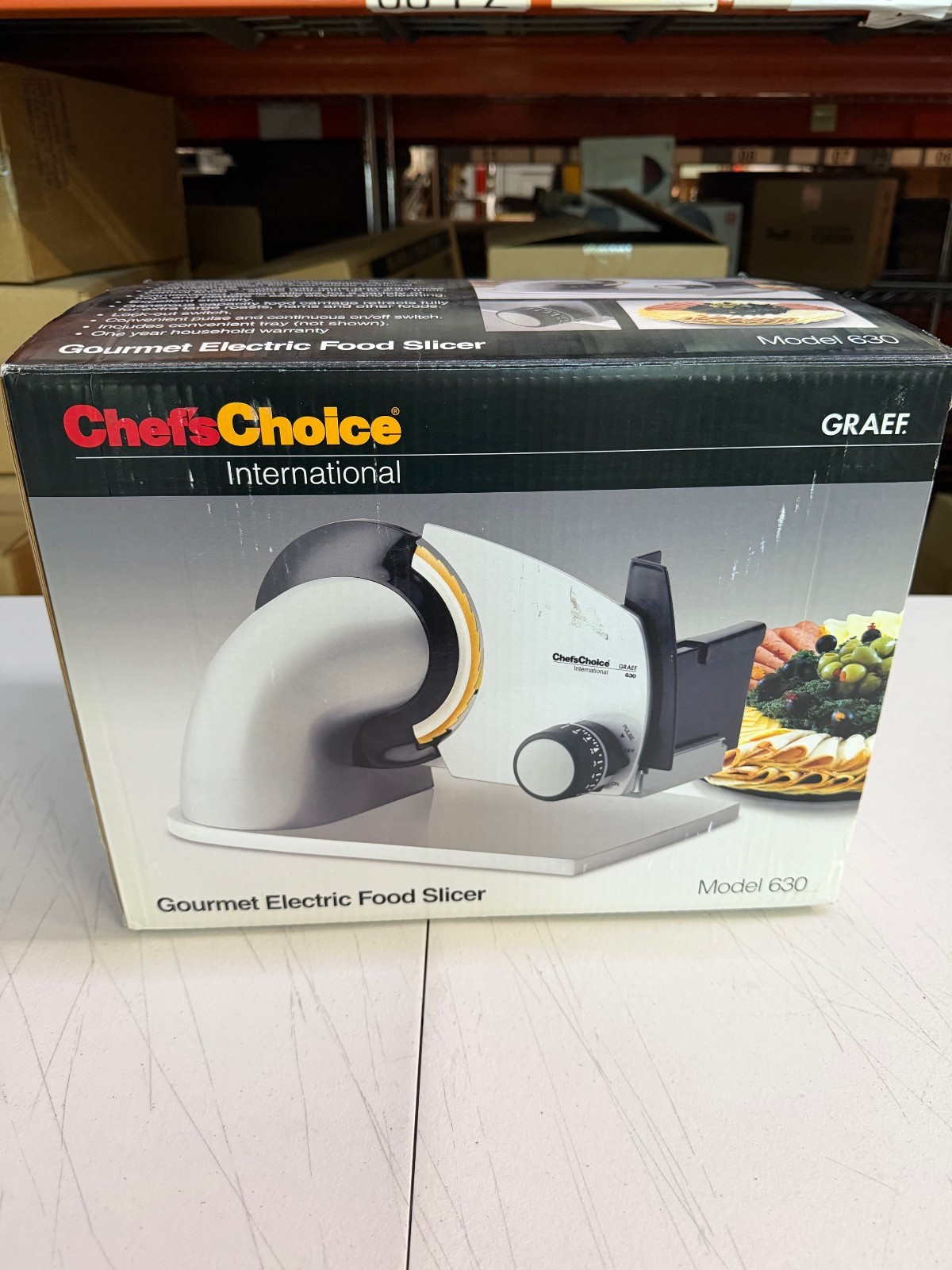 Chef'sChoice Gourmet Electric Food Slicer 630 gallery