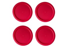 Replacement Lid for Pyrex 7-CUP Storage Cover 7.5″ Bowl 7402-PC RED (4-Pack)