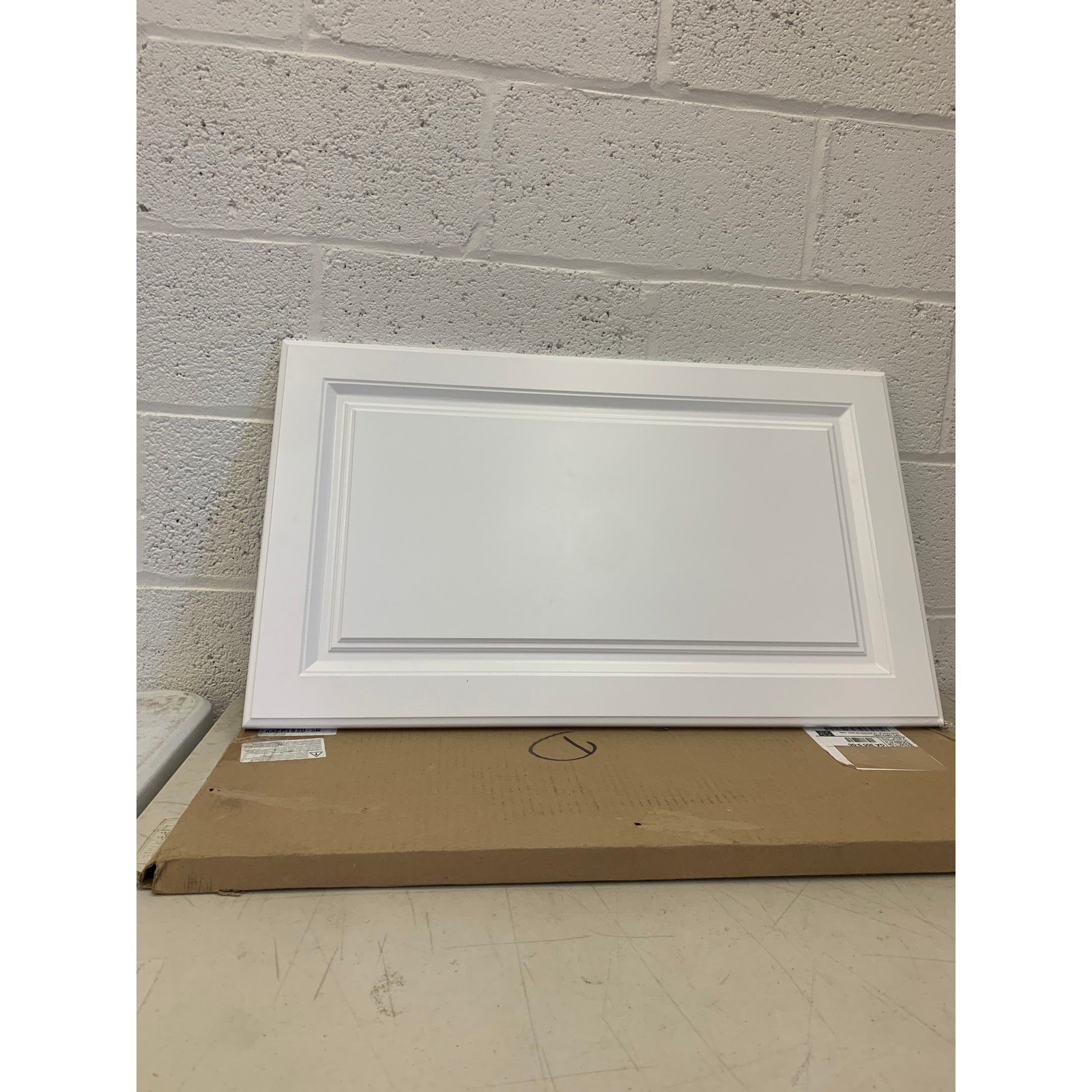 Hampton Bay Hampton Island Decorative End Panel in Satin White, SEE DETAILS gallery