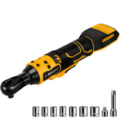 Cordless Ratchet Wrench Compatible DEWALT 20V MAX Battery 3/8″ & 1/4″ 45 Ft-lbs