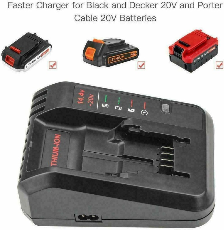 2Pack 20V Lithium-ion 6000mAh Battery for BLACK+DECKER 20 Volt LBXR20 LBX20 LB20 gallery