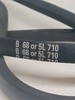 D&D DURA-Prime PowerDrive B68 or 5L710 5/8 x 71in V-Belt gallery