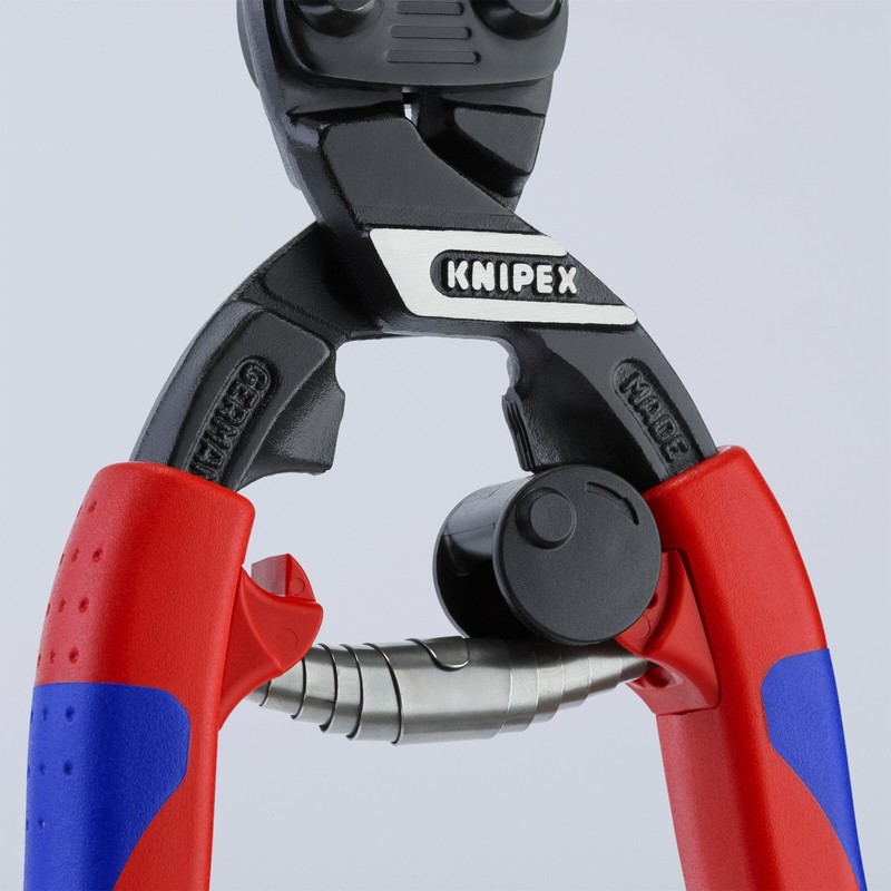 Knipex CoBalt® High Leverage Compact Bolt Cutters 8" 71 12 200 gallery