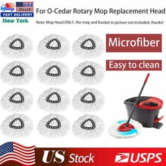 Spin Mop Replacement Head Mop Refill For Ocedar Triangle Swivel Mops