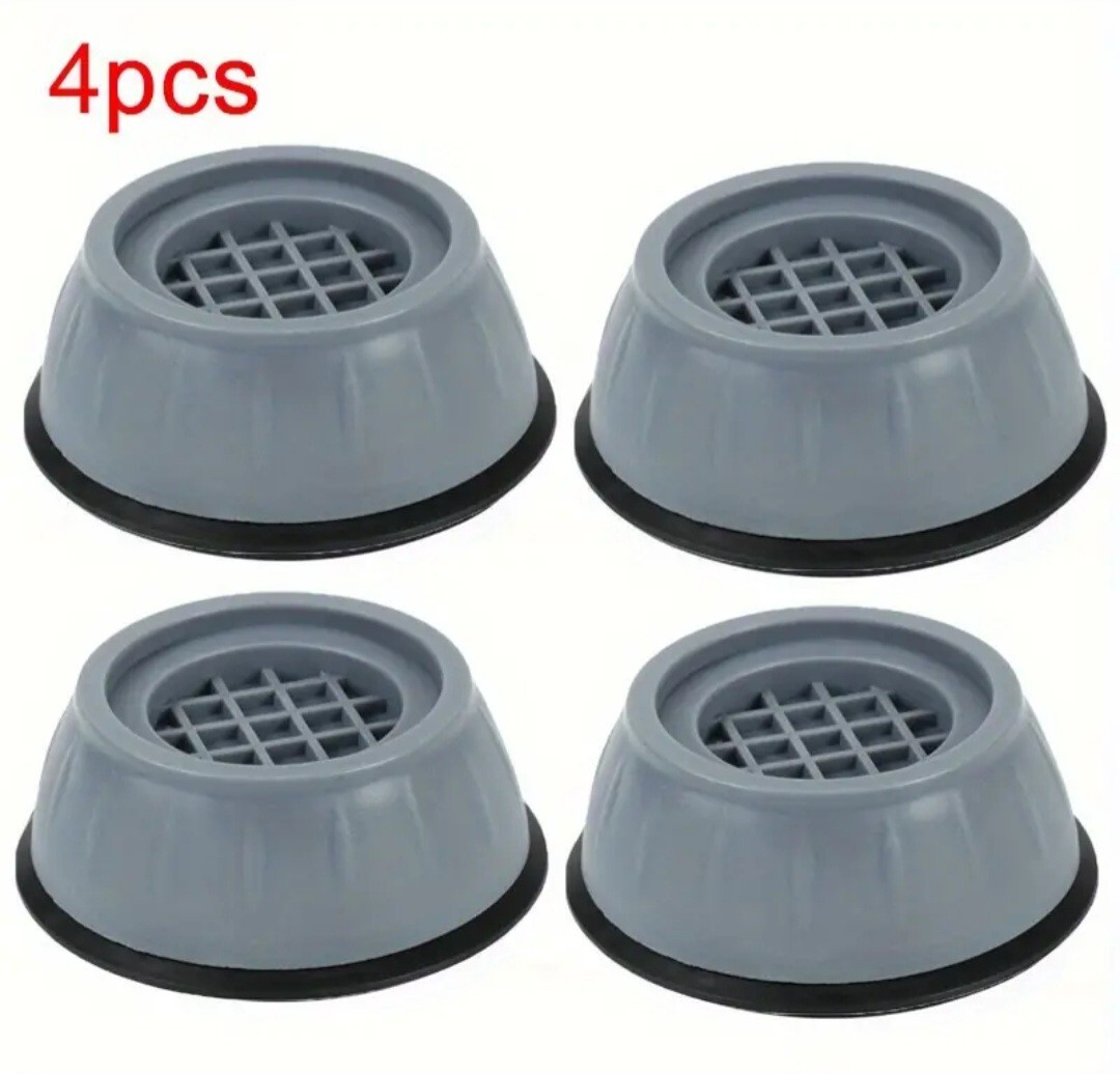 4 PACK - Washing Machine Foot Pads Non-slip Waterproof Vibration Shock-Absorbing gallery