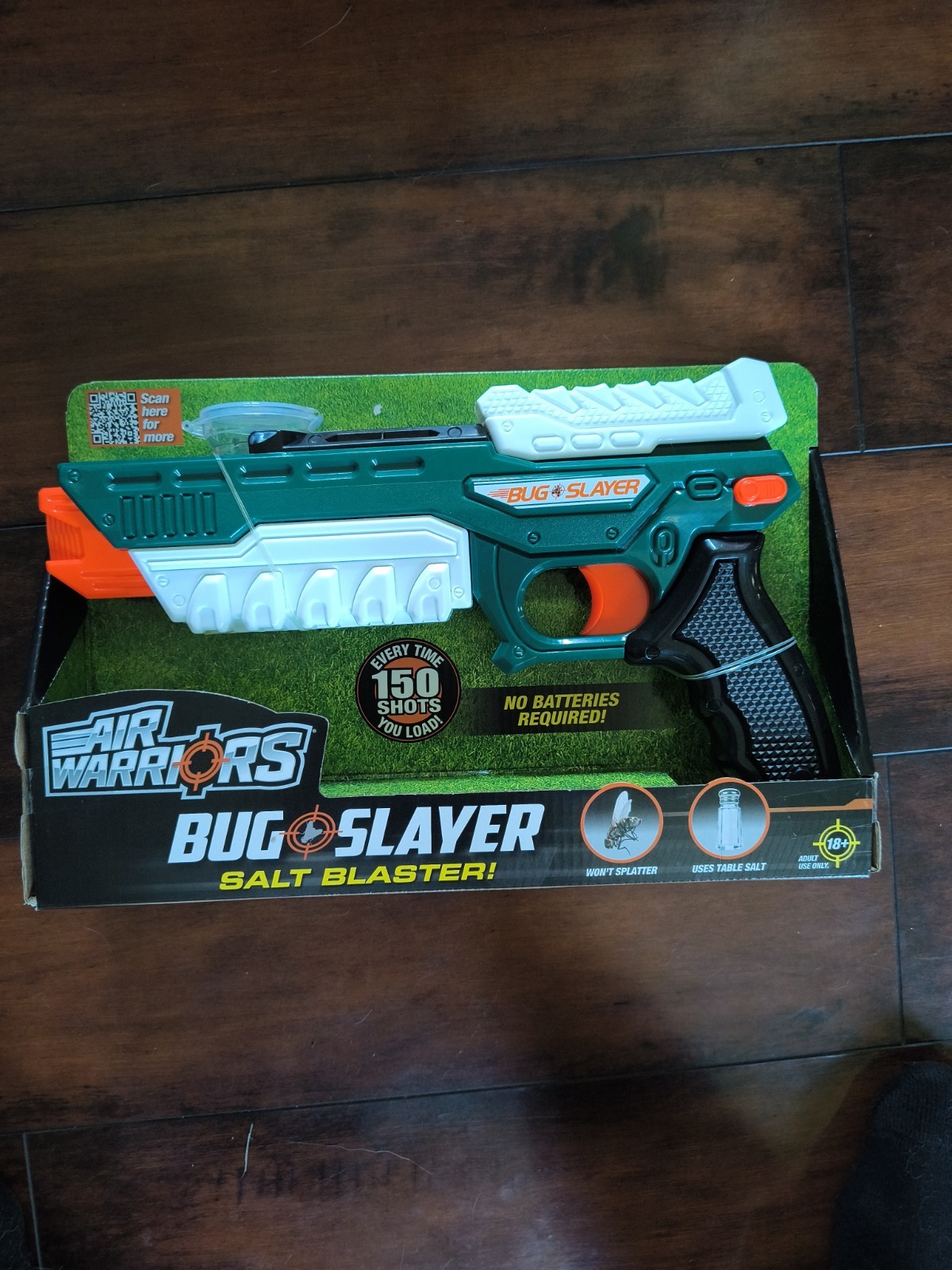 Bug Slayer Salt Blaster Bug Killer Fly Stopper Pistol Gun with Safety gallery