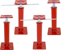 4 Pack House Floor Jacks for Leveling,Adjustable Basement 12″-16″ 11023 lbs