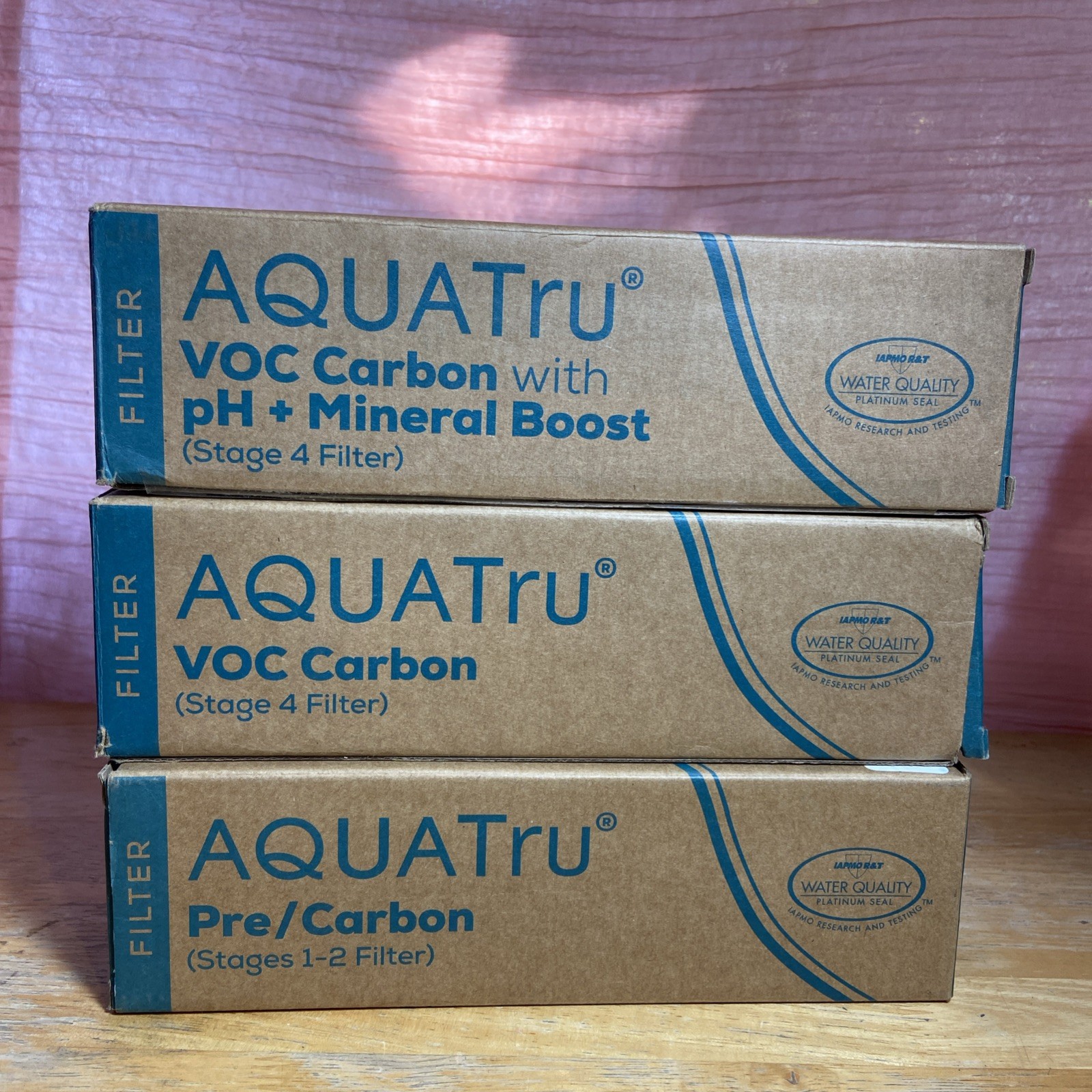 (3) AquaTru Sealed Filters Read Description For Details gallery