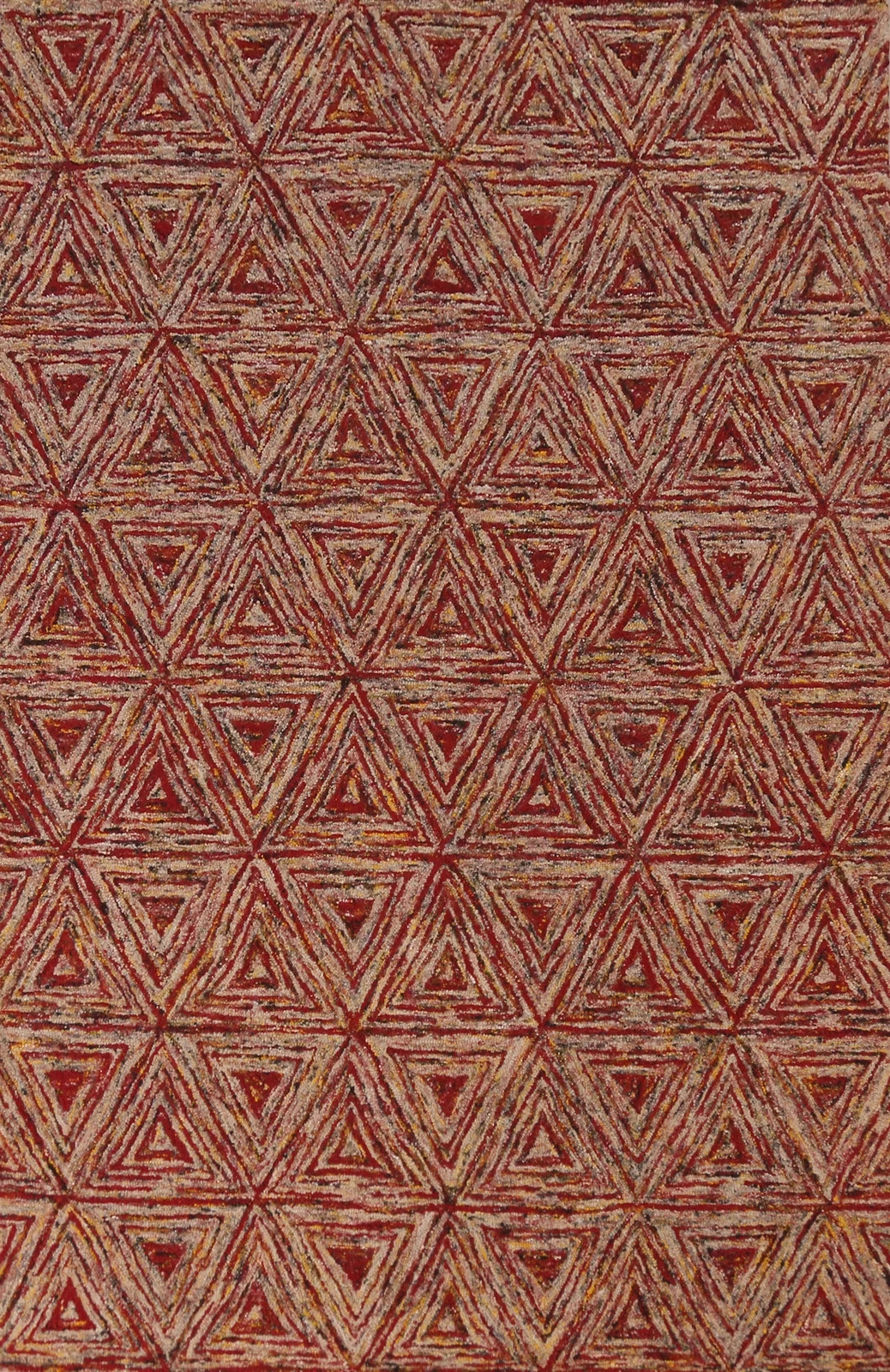 New Multicolor crafted Rug Wool Hand-tufted Modern Carpet 5x8 ft gallery