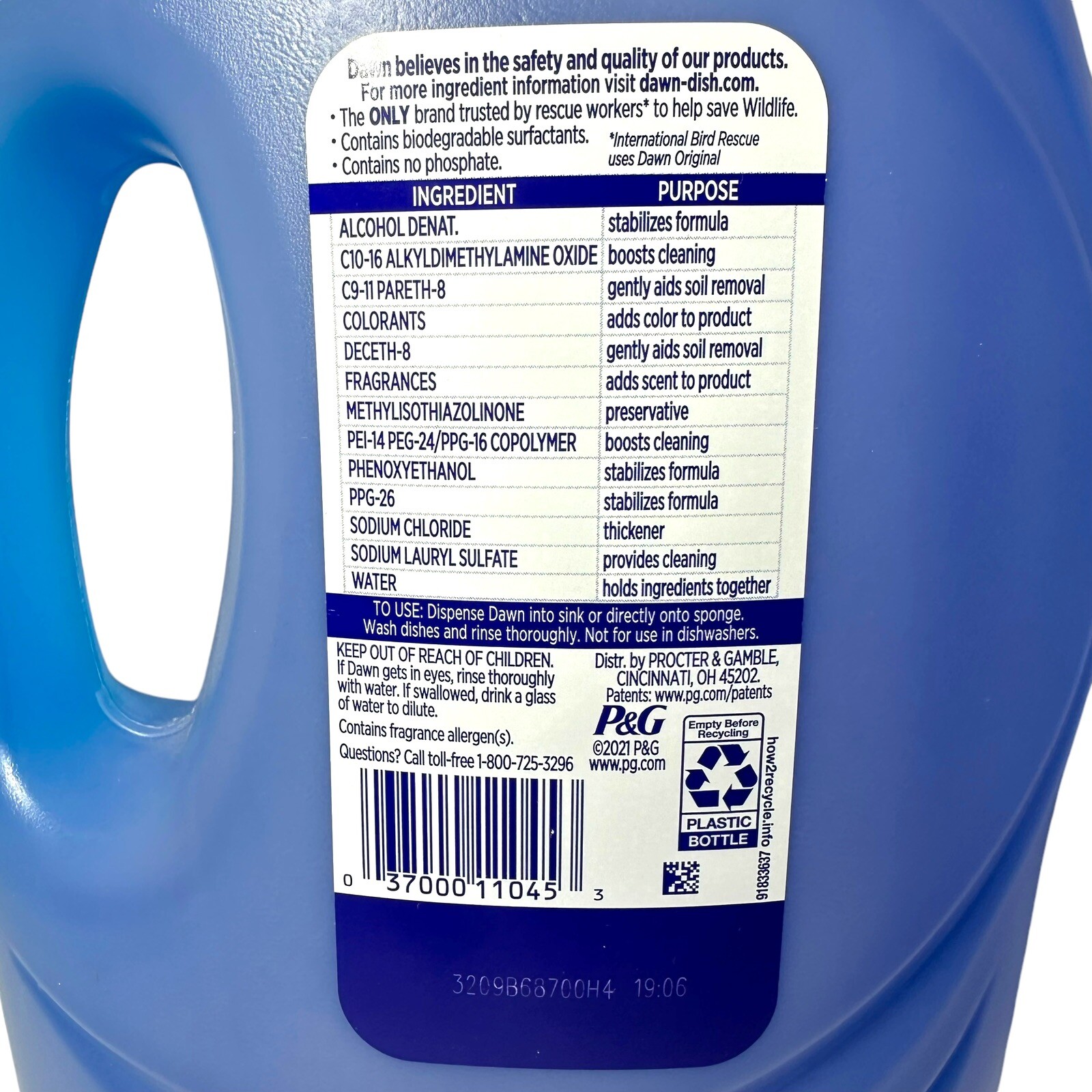 Dawn Ultra OLD SCENT Dishwashing Liquid 56 fl oz, NEW gallery