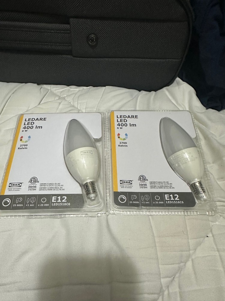 2 LEDARE LED 400 Lm 6 W E12 LED15166