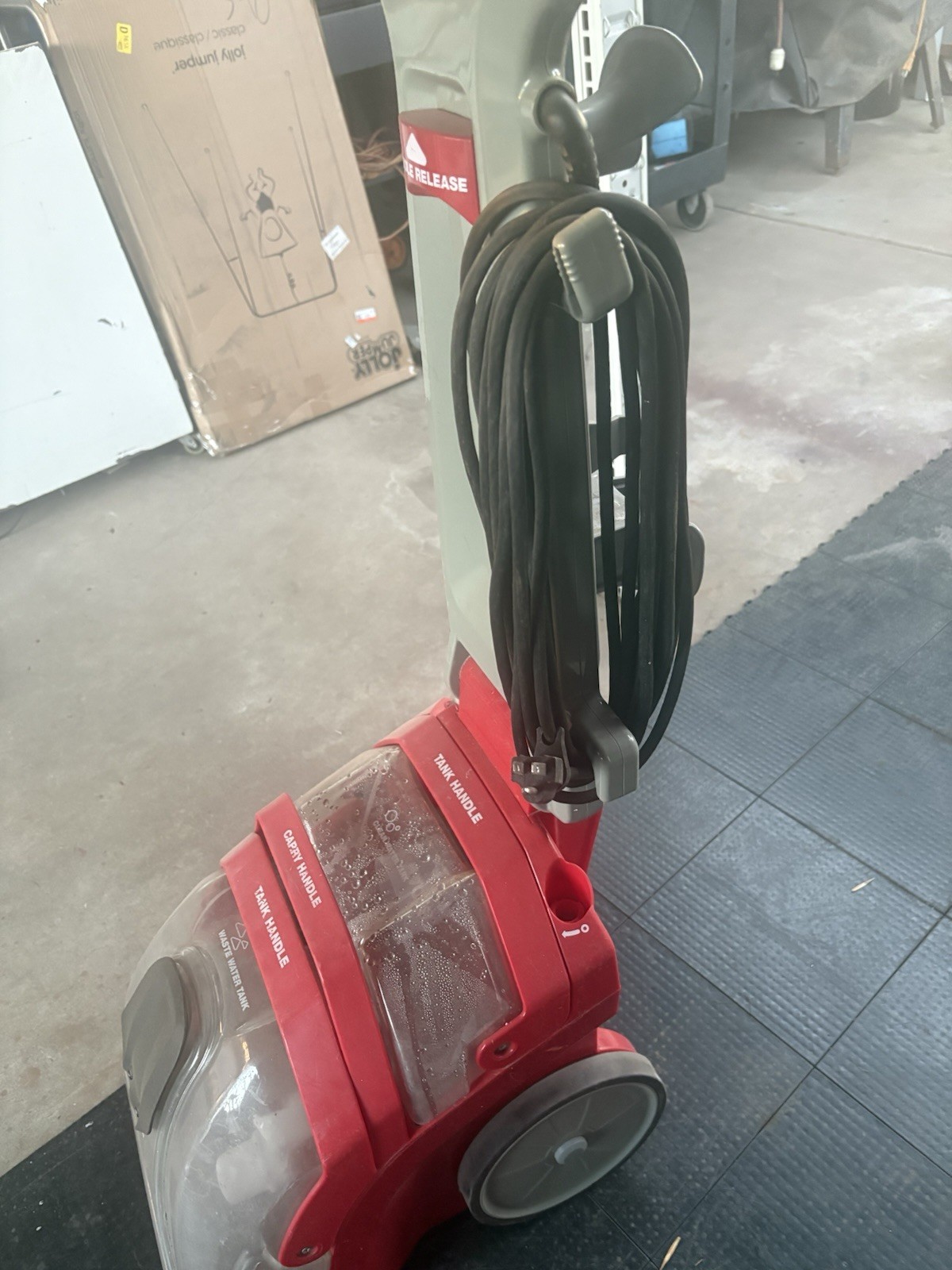Rug Doctor DCC-1 Upright Carpet Cleaner Powerful Deep Cleaning Machine Tested gallery