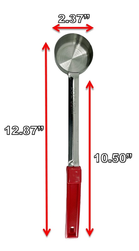 Stainless Steel Portion Control Serving Spoons | Combo Packs (2oz, 4oz, 6oz S... gallery