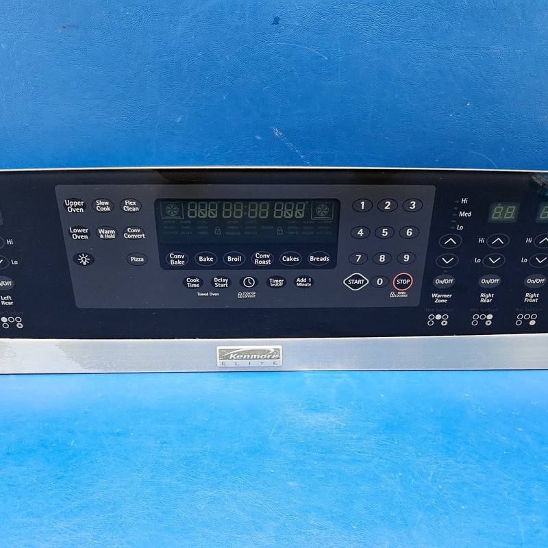 KENMORE Range Oven 30" Touch Panel Assy # 5303935298 316576300 316575400 gallery