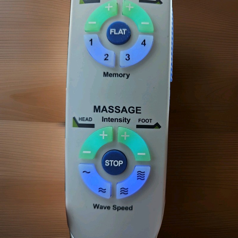 Tempur-Pedic TEMPUR Advanced Ergo System Wireless Remote Control RC-WM-101 OEM gallery