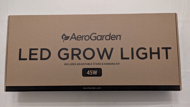 AeroGarden 45W LED Grow Light Panel with Adjustable Stand & Hanging Kit gallery