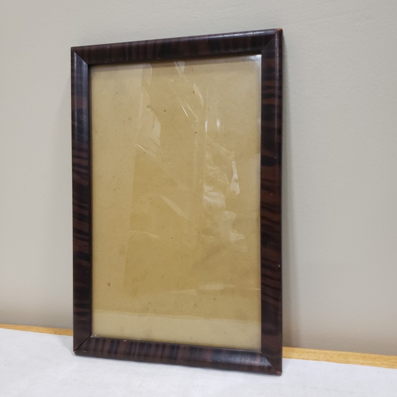 Tortoiseshell Picture Frame 7x11 Brown Black Wood Traditional Wall Decor gallery