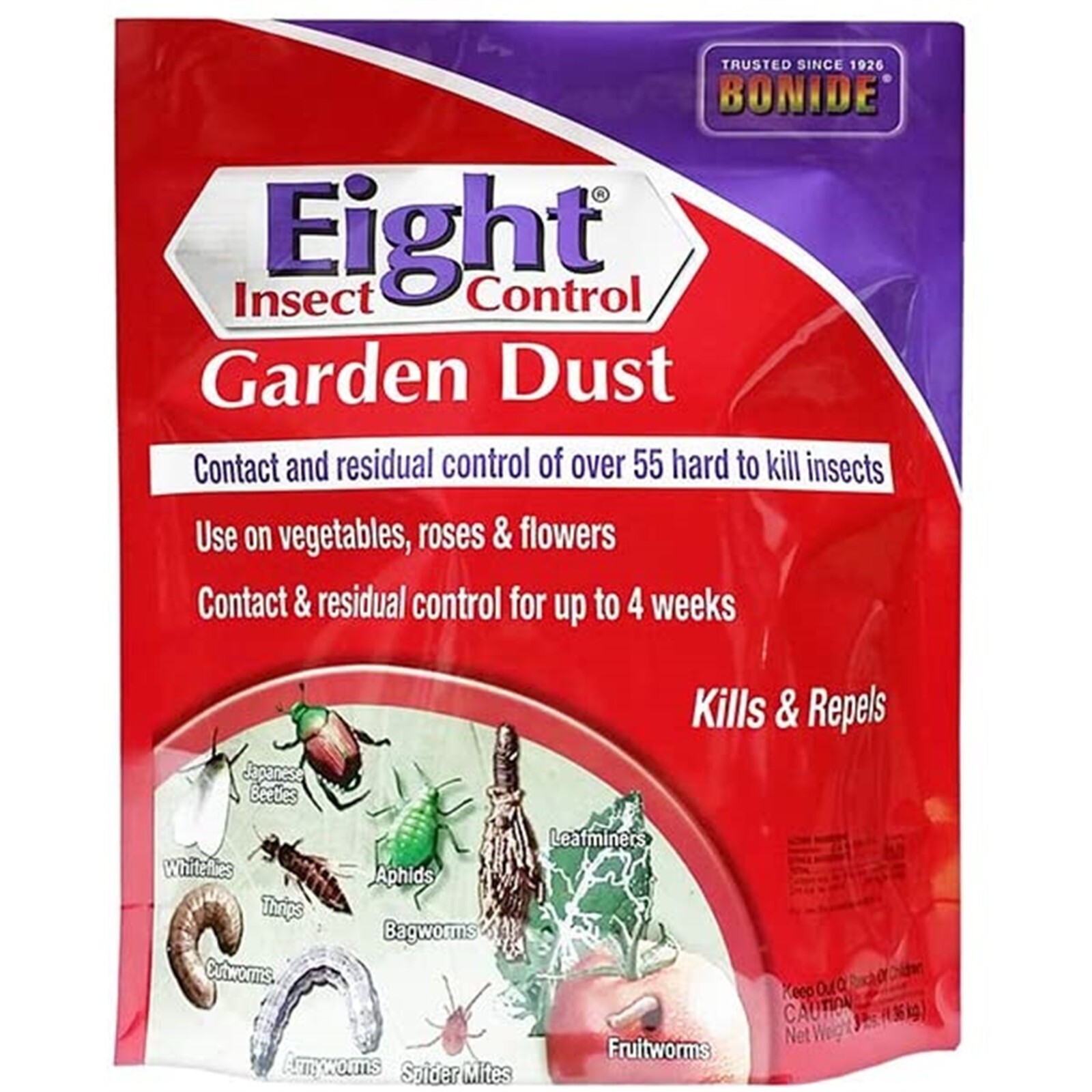 Bonide Products Eight Insect Control Garden Dust, 3lbs gallery