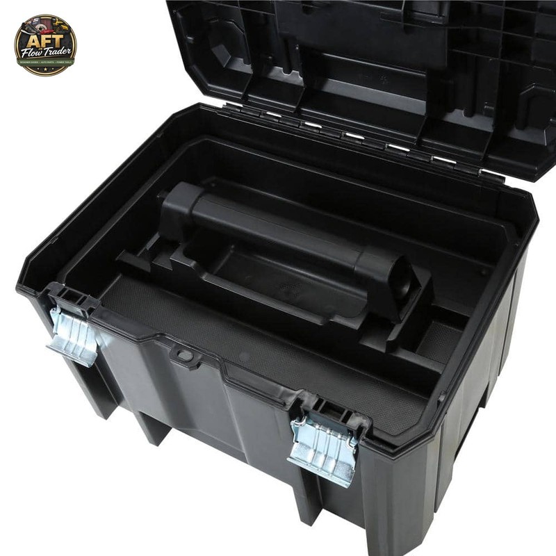 DEWALT TSTAK VI 17 in. Stackable Deep Tool Storage Box gallery