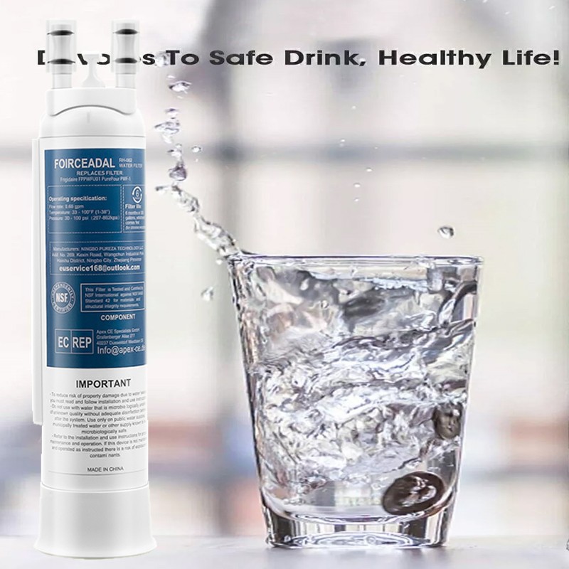 1Pack Water Filter for Frigidaire FPPWFU01 PWF-1 Refrigerator Filter FRFG232LAF gallery