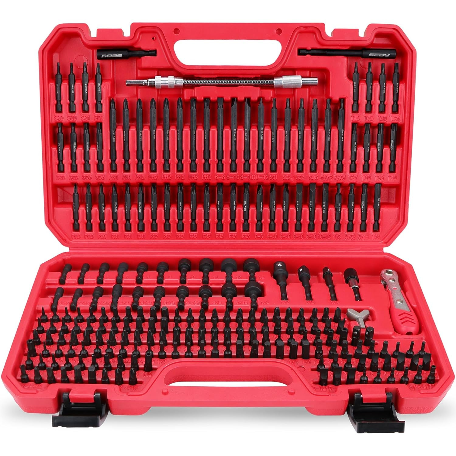 232-Piece Ultimate Screwdriver Bit Set, Cr-V Impact Driver Bit Set Includes Secu gallery