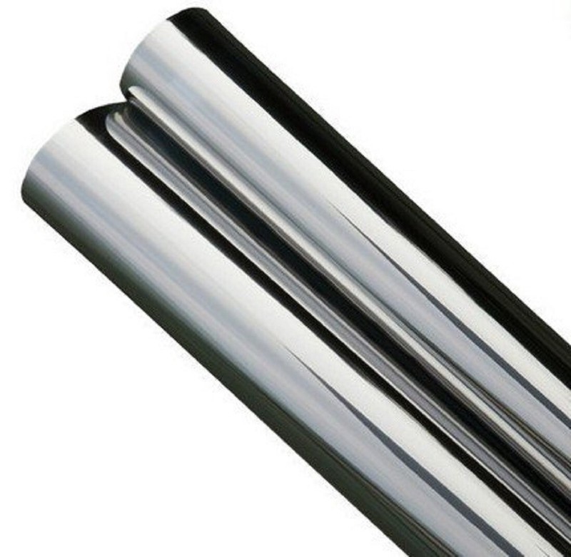 Silver Black one way mirror 5% Window Tint Film Auto Residential Intersolar® gallery