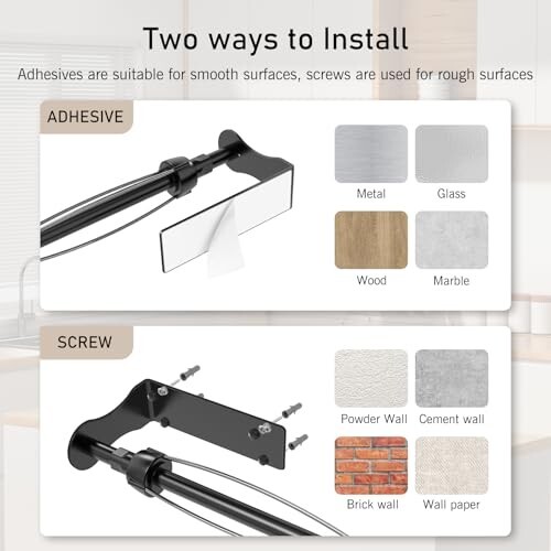 Paper Towel Holder Wall Mount Under Cabinet Adhesive Paper Towel Holder Kitchen gallery