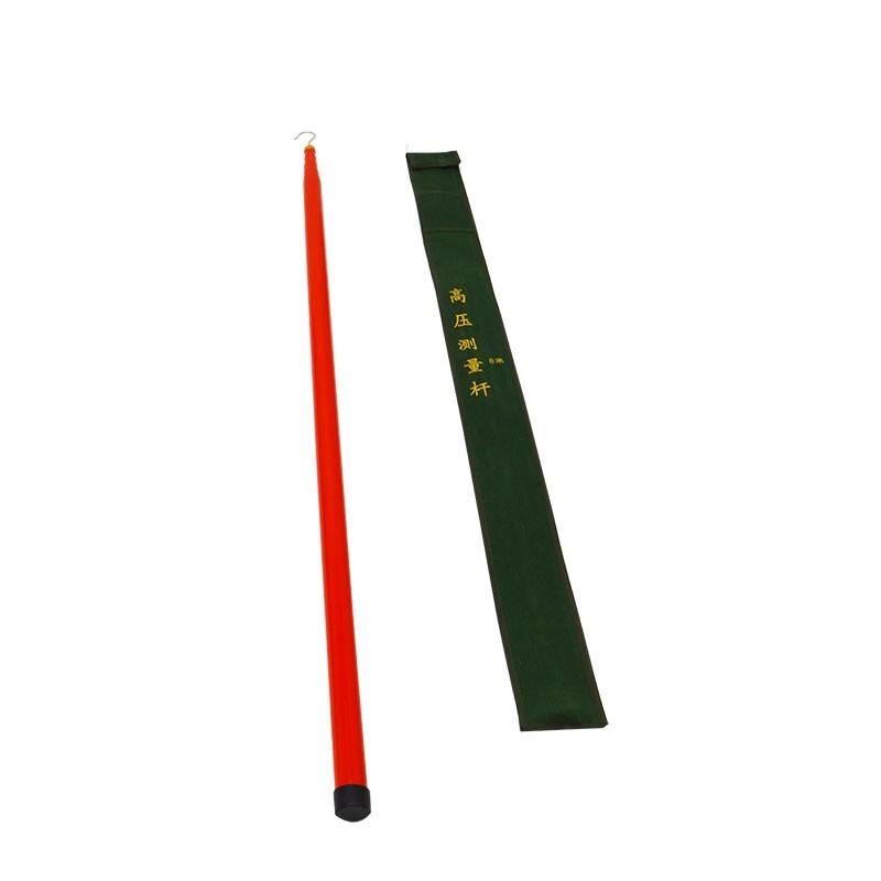 TECHTONGDA Non-Conductive Telescoping Measuring Rod 8 Meters 26Ft #033130 gallery
