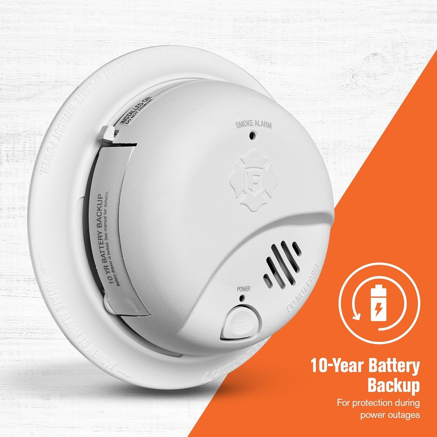 First Alert SMI105-AC, Interconnect Hardwire Smoke Alarm with 10-Year Battery gallery