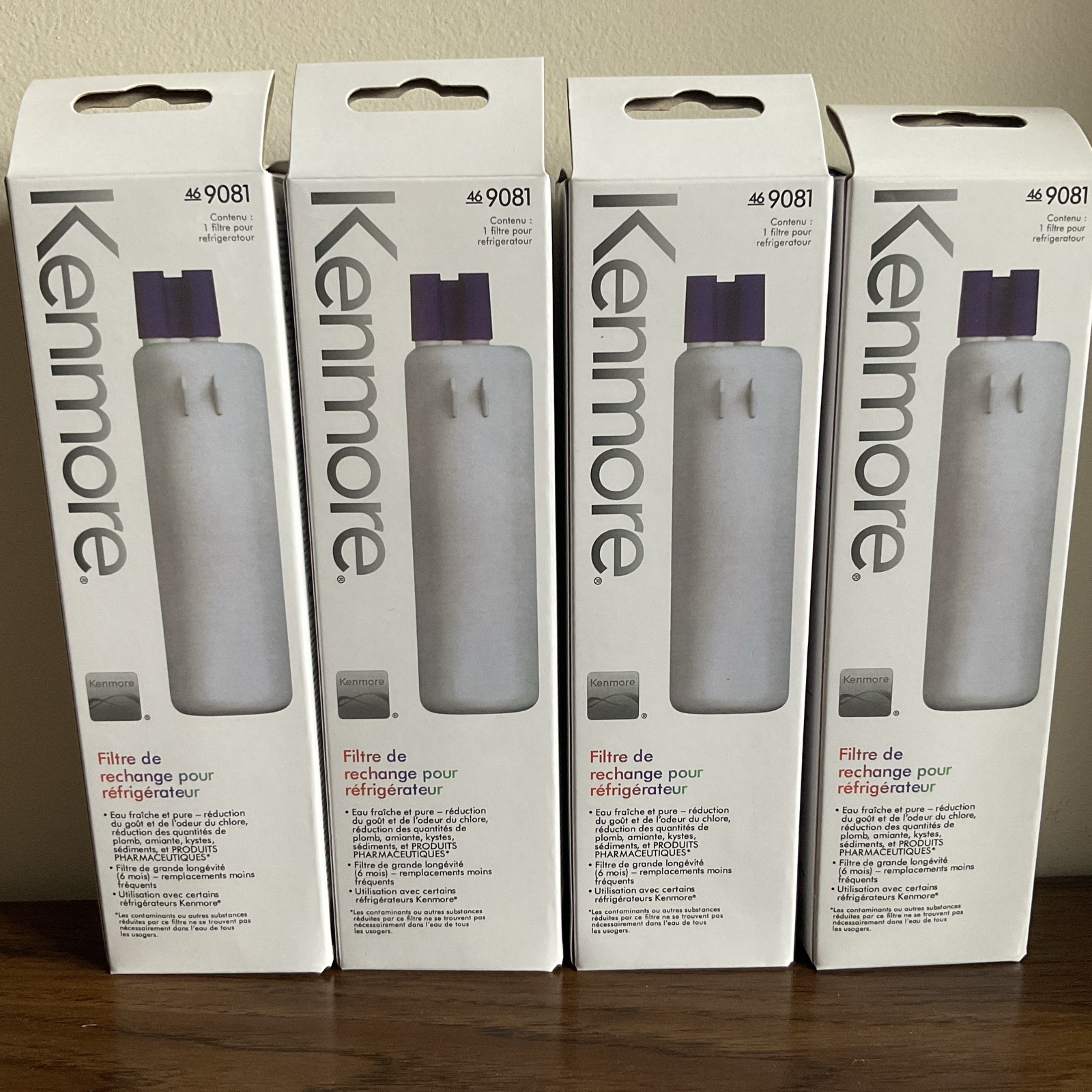 Kenmore 469081 Refrigerator Water Filter 4 pack 9081 new free ship 2 anywhereUSA gallery