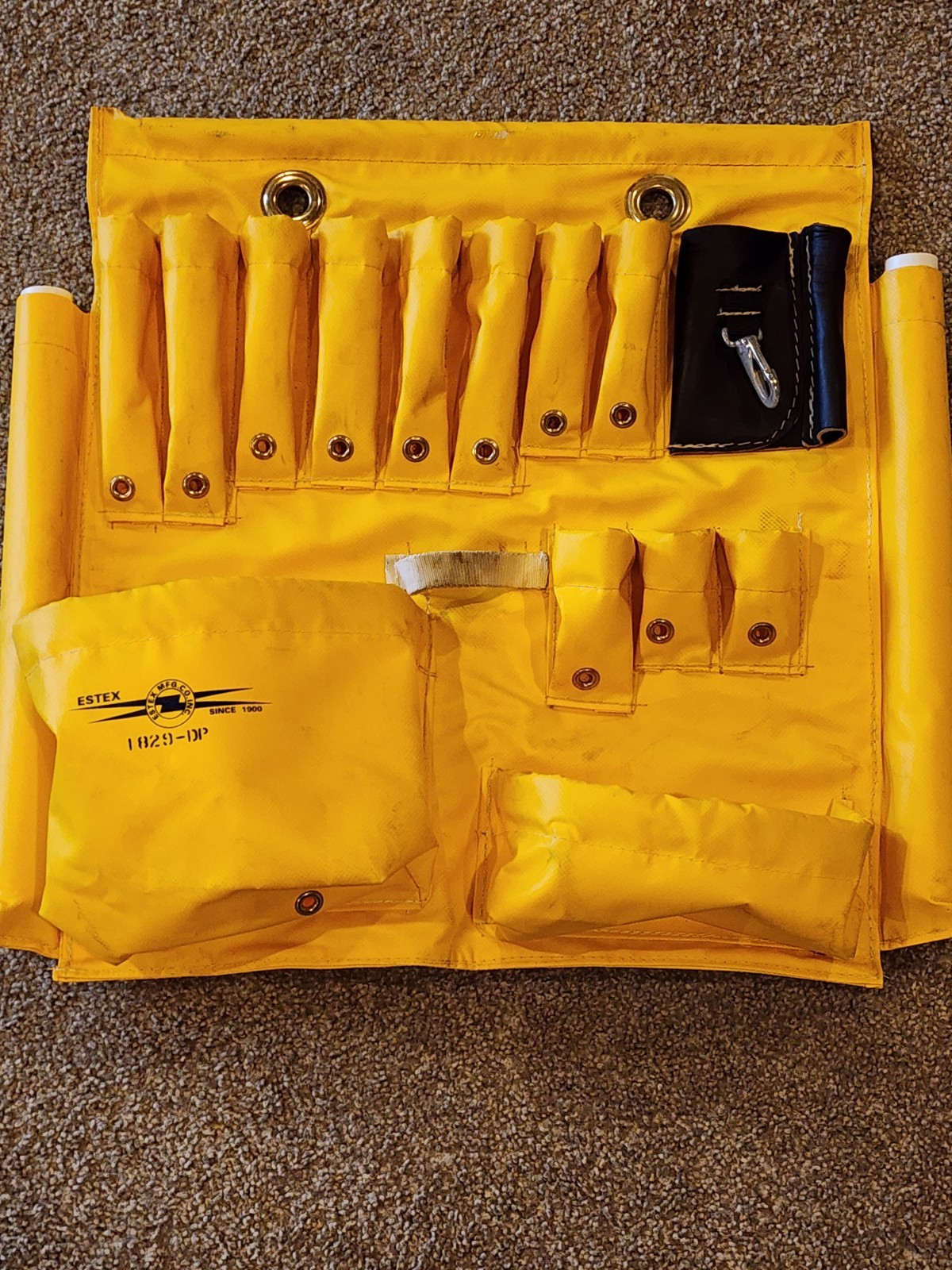 ESTEX 1829-DP Aerial Tool Apron Vinyl Coated Nylon and Canvas gallery