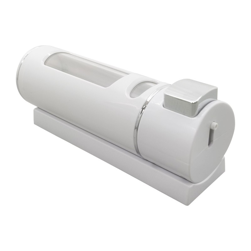 Manual Press Wall Mounted Single Head Soap Dispenser Bathroom Shower Gel Liquid gallery