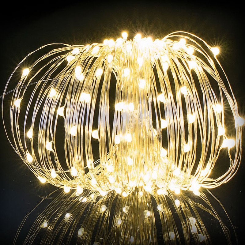 Solar String Lights LED Outdoor Waterproof Copper Wire Xmas Party Decor Garden gallery