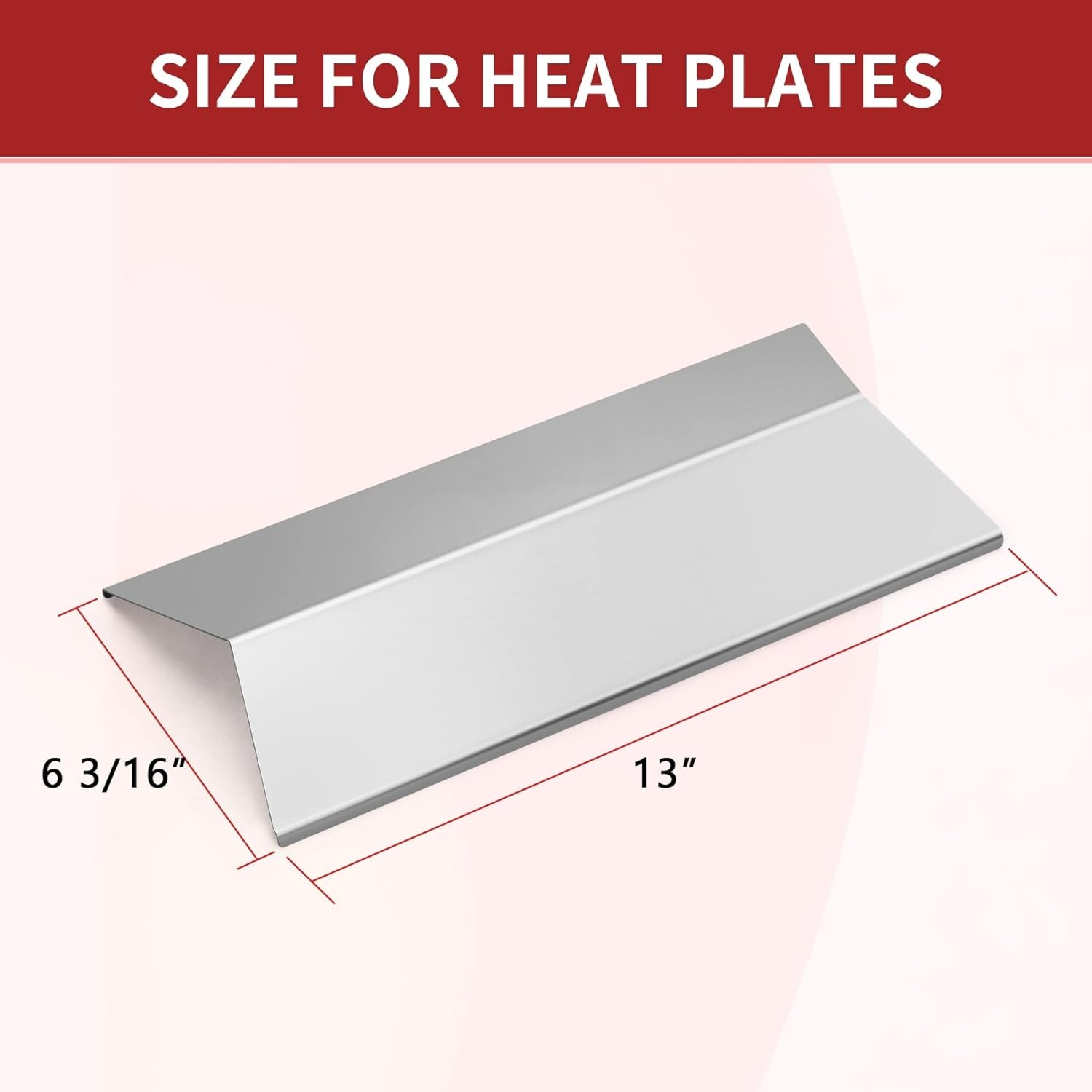 2 Pack Heat Plate Shield for Cuisinart CGG-306 Nexgrill 820-0033 820-0015 gallery