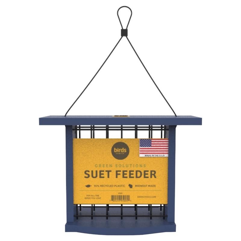Birds Choice Blue Plastic Suet Bird Feeder gallery
